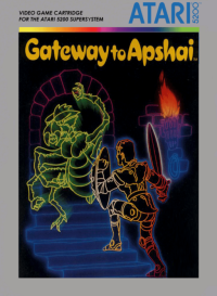 Gateway to Apshai Atari 5200 US box art